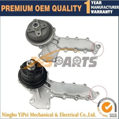 15341-73030 New 4 Bolt Hub Water Pump for Kubota Compact Tractor Models L295DT