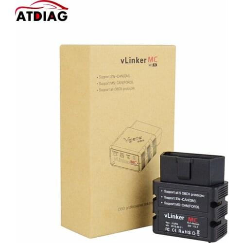 Vgate vLinker MC+ ELM327 V2.2 WIFI Forscan ELM 327 For Car OBD2 Bluetooth 4.0 Car diagnostic Scanner Tool For Android/IOS