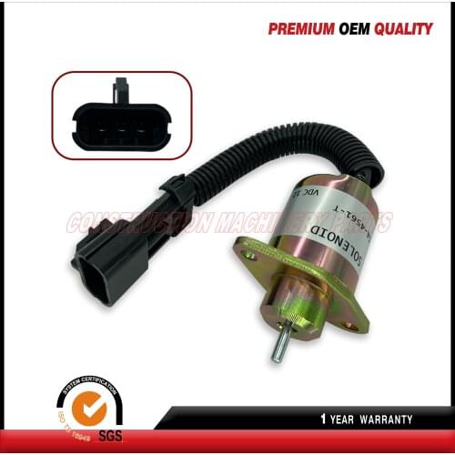 In Stock 25-15230-01 1503ES-12A5UC9S Stop Solenoid Valve SA-4561-T 12V For Diesel Engine Kubota D1105 V1505
