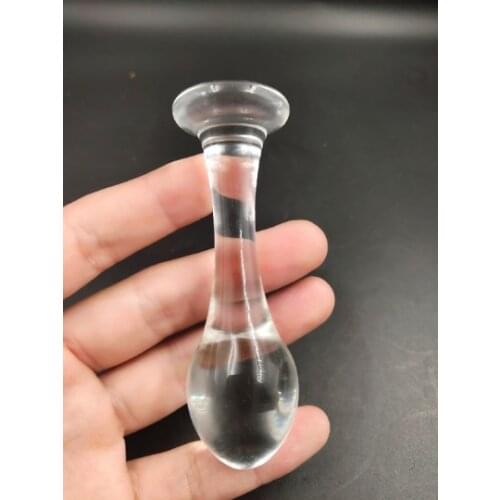ANALplug posterior vestibule eye masturbation tool glass transparent sex toy anus opener anus dilator