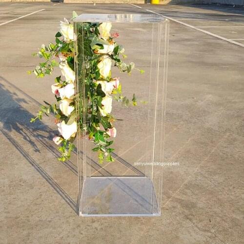 10pcs)Wholesale High Quality Acrylic Wedding Decoration Column senyu1639