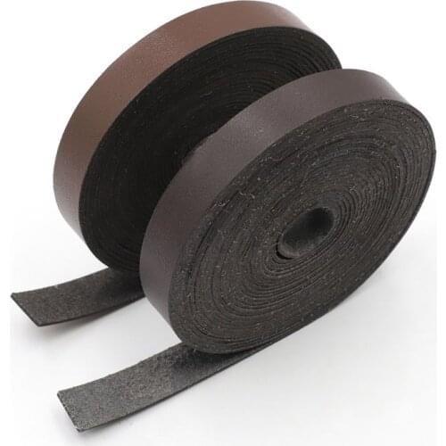 5m Length 1.5cm Width Micro Fiber Leather Strap DIY Craft Strips Belt for Case Bag Handles Garment Decoration