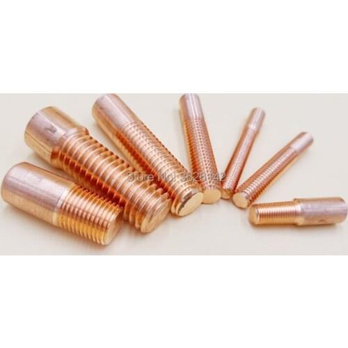 Copper thread electrode copper tapping PT1/4 NPT1/4 for drilling edm machine