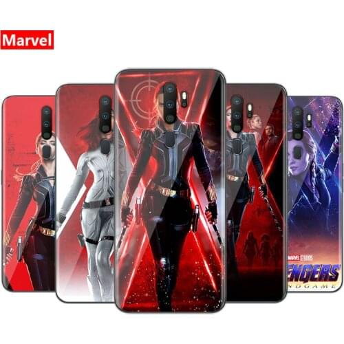 Marvel Avengers Super Hero Black Widow For OPPO Realme 7i 7 Global 6 6S 6i 5 5S 5i 3 3i 2 Narzo 10 20 Pro Soft Phone Case