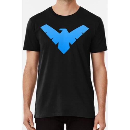 Nightwing T Shirt Nightwing Robin Blue Falcon Bird Symbol Gradient