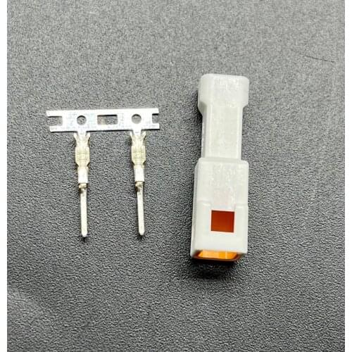 For Ford Focus Mondeo parallel auxiliary BSM blind spot lamp male female plug extension cable terminal 2PIN wire line