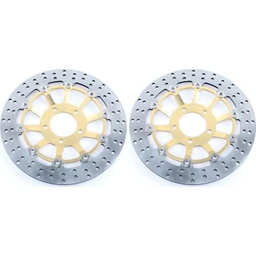 BIKINGBOY Front Brake Disks Discs Rotors For Suzuki GSF 600 Bandit / S 1995-2004 RGV 250 1988-1990 GSX 600 750 F 1989-1997