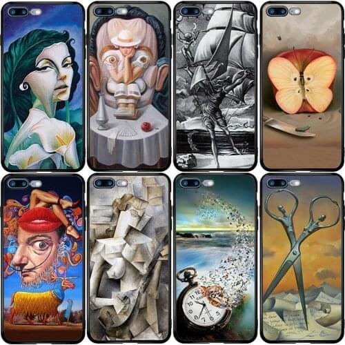 Phone Case for Xiaomi Redmi Note 9A 8 8T 7 6 7A 6A 5A 5 A1 A2 A3 Pro Max Plus Lite Salvador Dali Art