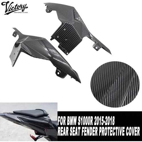 SALE For BMW S1000RR 1000 2015 2016 2017 15-18 S 2018 RR S1000 RR Carbon Fiber Upper Rear Seat Cover Fairing Protection Frame