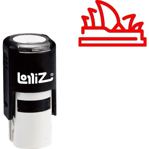 LolliZ Sydney Opera House Self-Inking Rubber Stamp - Modern Symbol Series