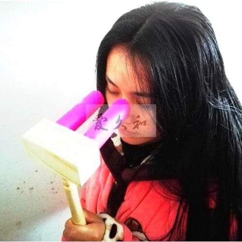 Zhaoshi thunder fire moxibustion double head moxibustion wood moxa box Warm moxibustion apparatus facial eyes face body massage