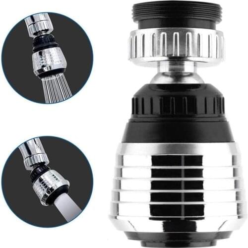 VEHHE 2 Modes 360 Degree Shower Aerator Faucet Connector Nozzle Filter Water Saving Bathroom Shower Kitchen Tools