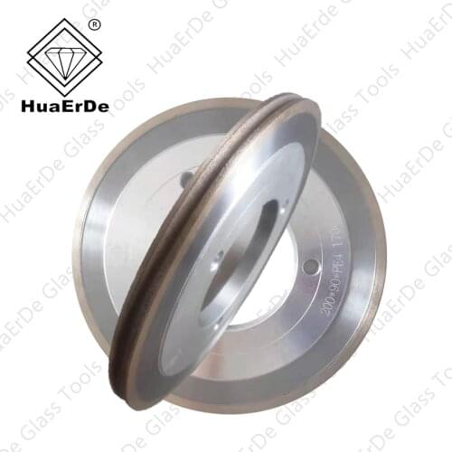 HuaErDe Standar diamond profile wheel PE Diamond sintered glass grinding wheel Outer diameter 200mm