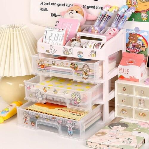 1/2/3 Layers Desk Organizer Multifunction Storage Rack Desk Shelf Sundries Organizer Box Cosmetic Storage Rack Desktop Shelf
