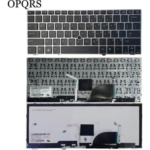 New French Keyboard for HP EliteBook 8560p 8570P 8560B 6560b 6565b 6560P FR laptop keyboard with border 641180-A81 641181-051