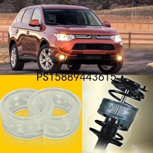 2pcs Power Front /Rear Shock Suspension Cushion Buffer Spring Bumper For Mitsubishi Outlander