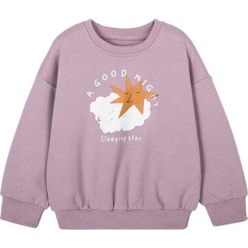Girls' Autumn Sweater Boys' Warm Clothes Children Long Sleeve O-neck Pullover Piture Print Cute Sweaters Child Fashion Clothing