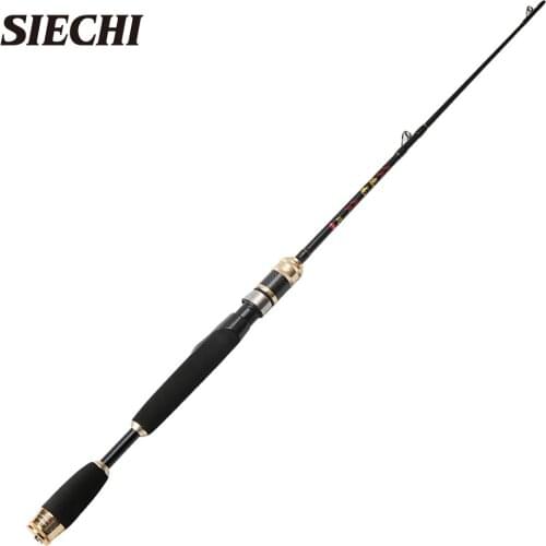 Fishing Rod 1.0M-1.5 Carbon Fiber Telescopic Spinning Rod 3.25lb power 80-200g Hard Pole