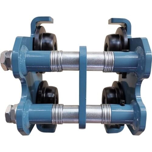 1 Ton Construction Hoist Manual Beam Geared Trolley For Lifting Chain Block