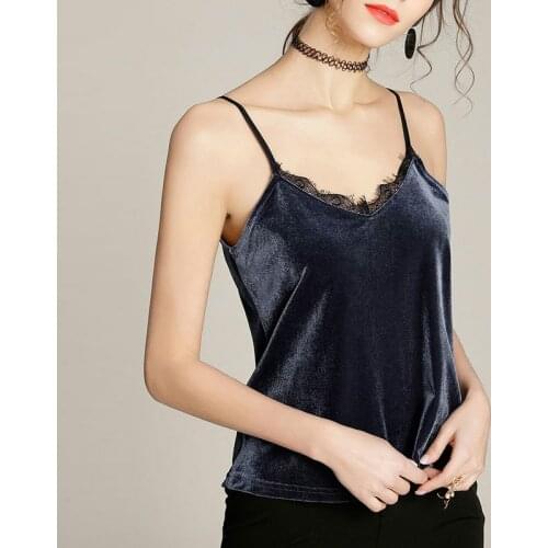 Camisole Tops Women Lace Streetwear Causal Spaghetti Strap Crop Top Female Camis V Neck Sexy Summer Women Camisole Tops