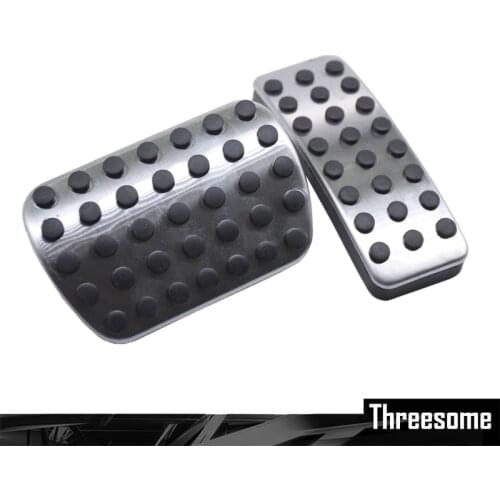 For Mercedes Benz AMG A B GLA ML GL R W176 W245 W246 W251 W164 W166 X164 Gas Fuel Brake Pedal Pads Cover Mats Accessories