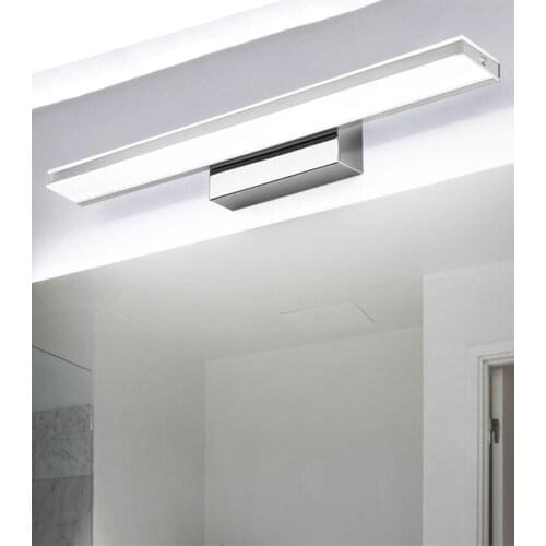 9W/12W Modern Bathroom Light Stainless Steel LED Mirror Makeup Wall Lamp Vanity Fixtures Lamps For Living Room LED Lamp Home