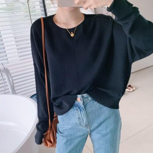 Women Sweater 2021 New Wool Loose Turtleneck Ladies Slim Pullover Woolen Sweater