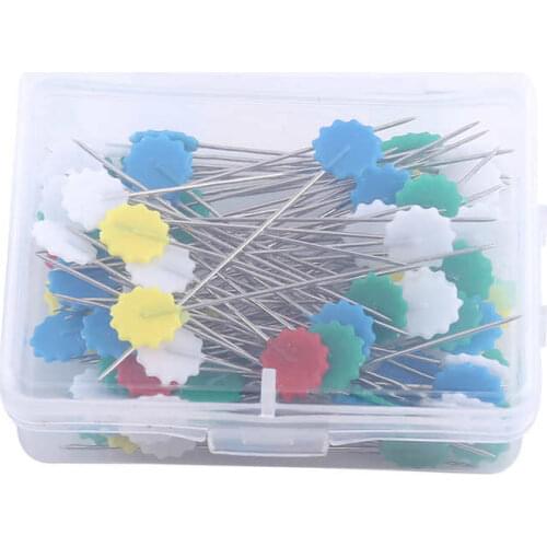 100Pcs Dressmaking Pins Embroidery Patchwork Pins Accessories Tools Sewing Needle DIY Sewing Accessories