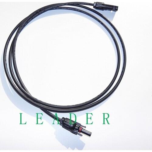 100 Pcs /Lot Solar Cable Extension 1 Meter Kit With SOLAR Connectors 4mm2 (12AWG) Solar Panel Cable LJ0160