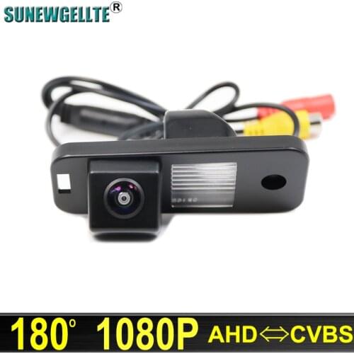 180 Degree AHD 1920x1080P Night Vision Car Rear View Reverse parking Camera for Hyundai New Santa Fe Azera 2013 2014
