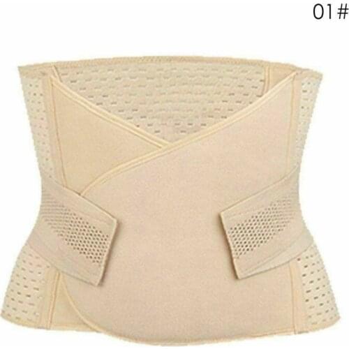 Free shipping Slimming Belt Womens Body Waist Shaper Girdle Adjustable Tummy Tuck Fat Slim