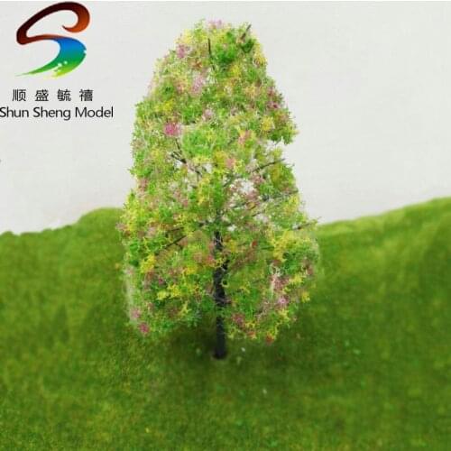 D9046Scale Train Layout Set Model Trees N HO 120mm