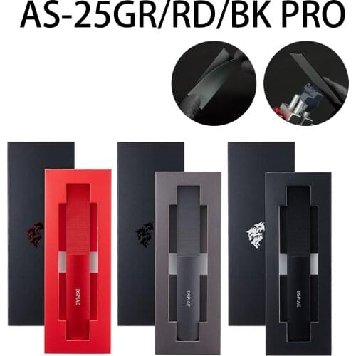 DSPIAE Aluminum Alloy AS-25 Double Cerberus Sanding Board Pro Black Gray Red For Sanding Paper Sanding Board Abrasive Tools