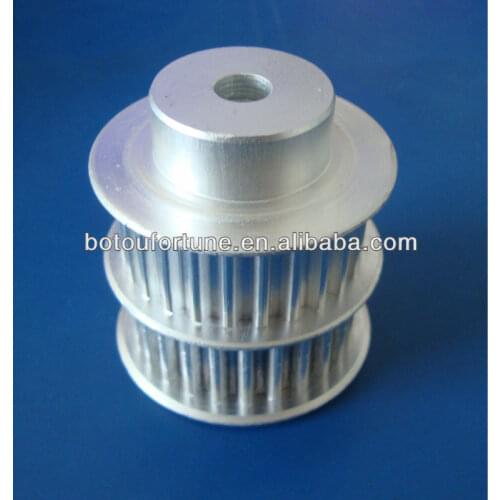 HTD8M Double head belt Timing Pulley double side gear 24 teeth Width 10mm Sell by package for 3D printer one pack