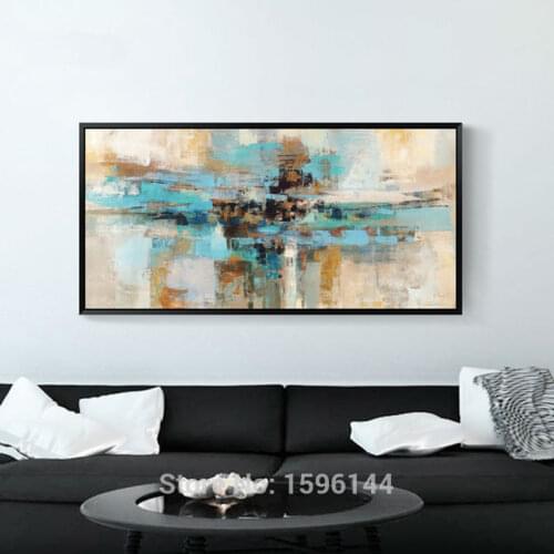 Oil Painting Modern Abstract Landscape Hand Painted Wall Picture for living room Home Decoration Art Canvas Paintings Ornaments