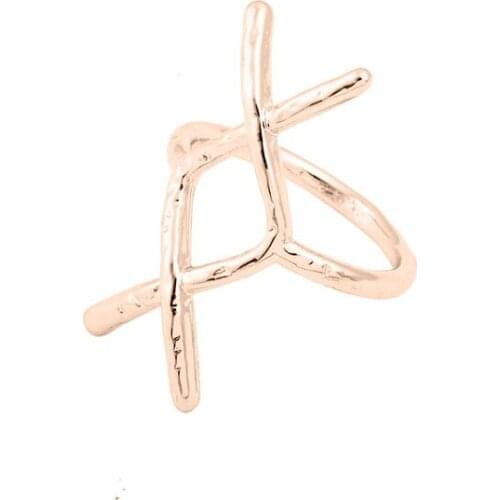 Wholesale 10pc/lot Uneven Surface Branch Rings Men Women Geometric Rings Silver Gold Rose Gold Color Available Anillos Mujer