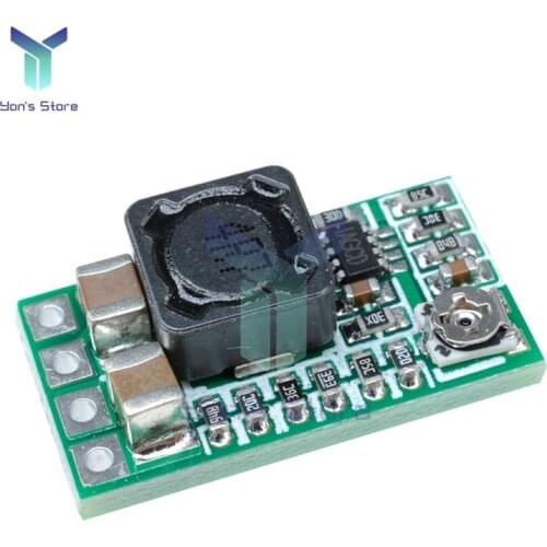 DC-DC Mini Step-down Power Supply Module 12V/24V to 5V 3A Voltage Buck Converter Adjustable Voltage Regulator Electronic Module