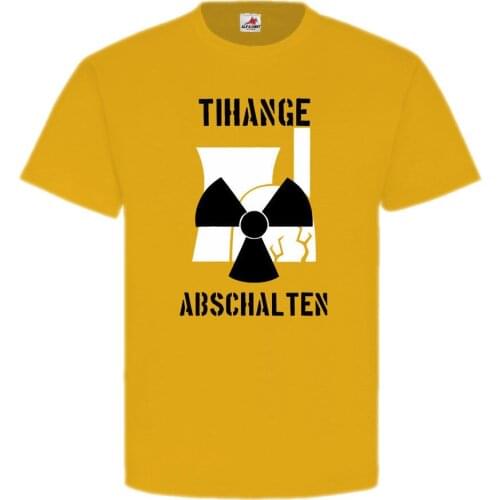 MenS Short Sleeve O-Neck T-Shirts Tihange Abschalten Akw Atom Kraftwerk Belgien Block Risse Defektbrand MenS Tee Shirts