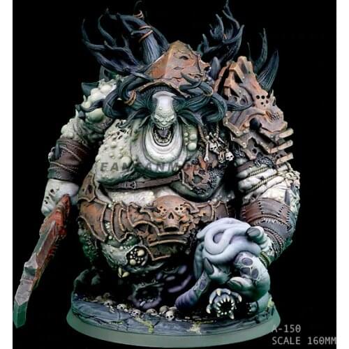 16CM Resin Figure Kits Demon Butcher Resin Model self-assembled A-150