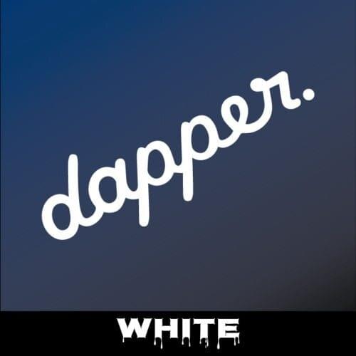 DAPPER Stickers decal vinyl window bumper tuning OEM JDM dub vag car laptop sticker 15cm