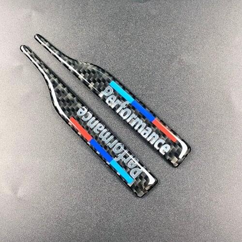 Carbon Fiber Rearview Mirror Anti-Rub Sticker Cover car ///M Performance Power sticker for bmw e90 E60 X5 X5 f30 Z5car accessori
