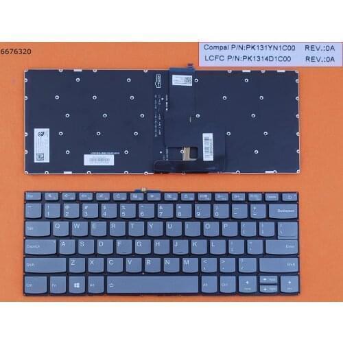 US New Keyboard for Lenovo Ideapad 320-14iap 320-14ast 320-14ibk 320H-14ibk 320L-14ibk 320R-14ibk 320E-14ibk Laptop Backlit