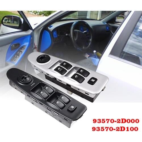 Front Left Master Power Window Control Switch For Hyundai Elantra 2001-2006 93570-2D000 93570-2D100