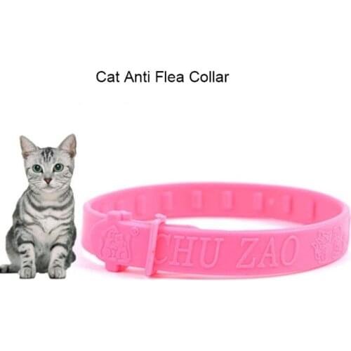 Adjustable Anti Flea Cat Collar Neck Strap Anti Mite Louse Cootie Pet Collar Cat Supplies Summer Flea Cleaning Tool