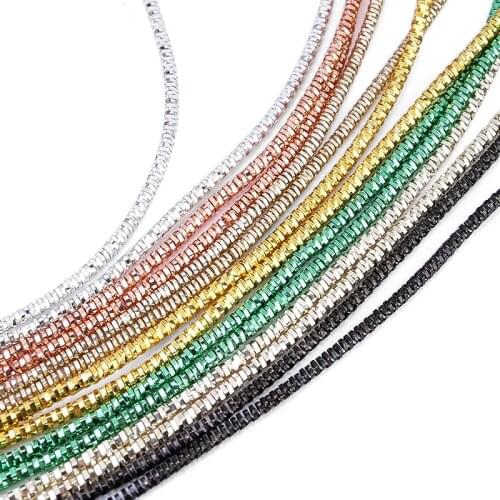 QIAO 10g Sewing Thread Silk Cross Stitch French Embroidery Copper wire Advanced DIY Handmade For Brooch Badge Mat Accessories