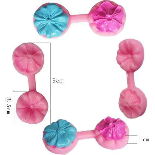 3D Petals Shape Silicone Mold Chocolate Molds Candy Molds Baking Cookie Moulds Soap Fondant Decorating tools