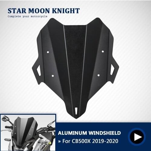 For Honda CB500X CB 500 X CB500 2019 - 2020 Motorcycle Accessories Windscreen Windshield Deflector Protector Wind Screen