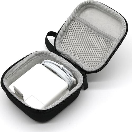 Waterproof EVA Travel Storage Case Box for Apple Macbook Air Pro Power Adapter Accessories Outdoor Carrying Bag