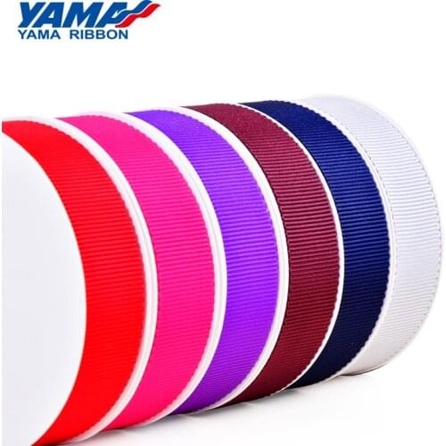 YAMA 100Yards/roll Polyester Petersham Ribbon 6mm 9mm 13mm 16mm 19mm Ribbons Hand Made Diy