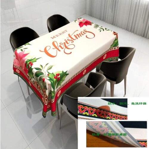 ZHANG ZI YUN New Year Tablecloths On The Table